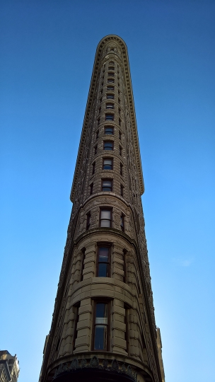 nyc flatiron building - front