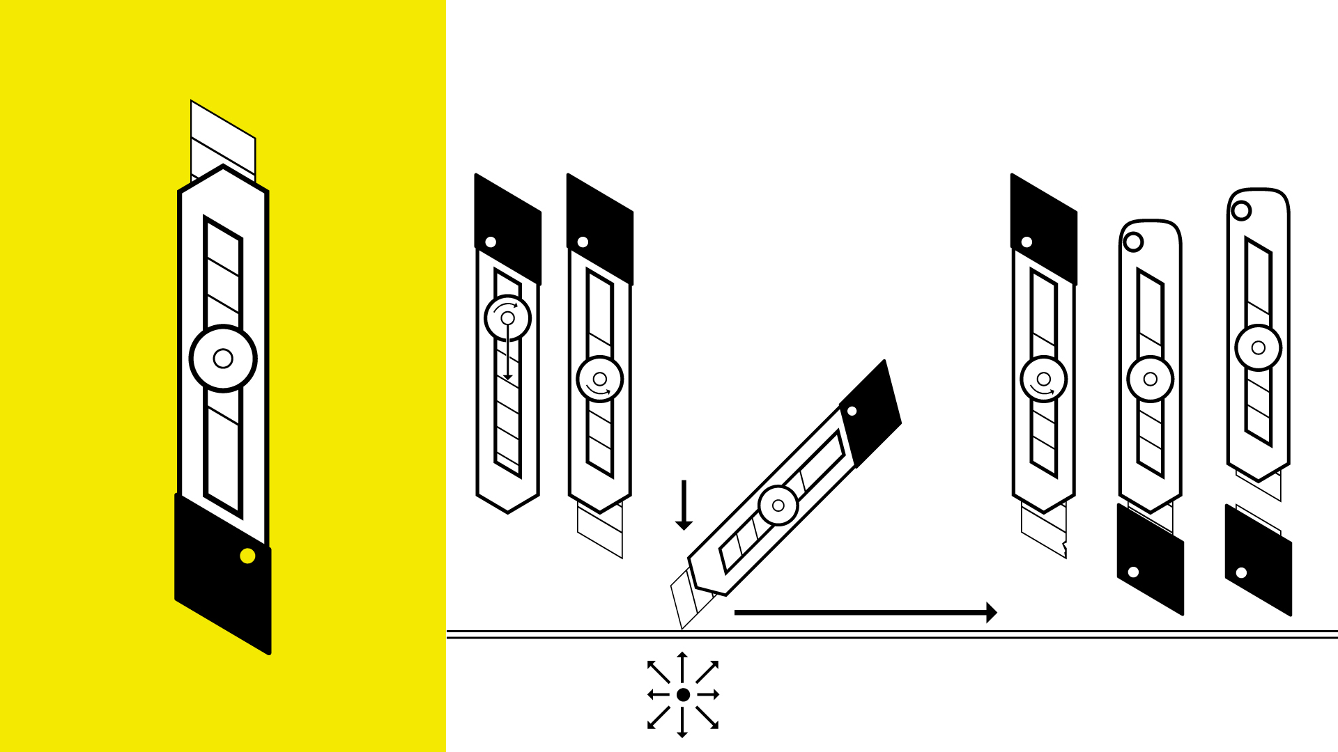 clickelicke tools for wood, metal, model, paper, laquer, stone
